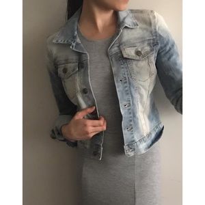 Jessica Simpson- Light Wash Jean Jacket